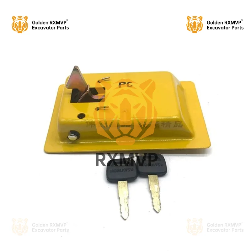 For Komatsu PC 60, 100, 200, 210, 240, 300, 350, 6-7-8 side door locks, side covers, side covers, and excavator accessories