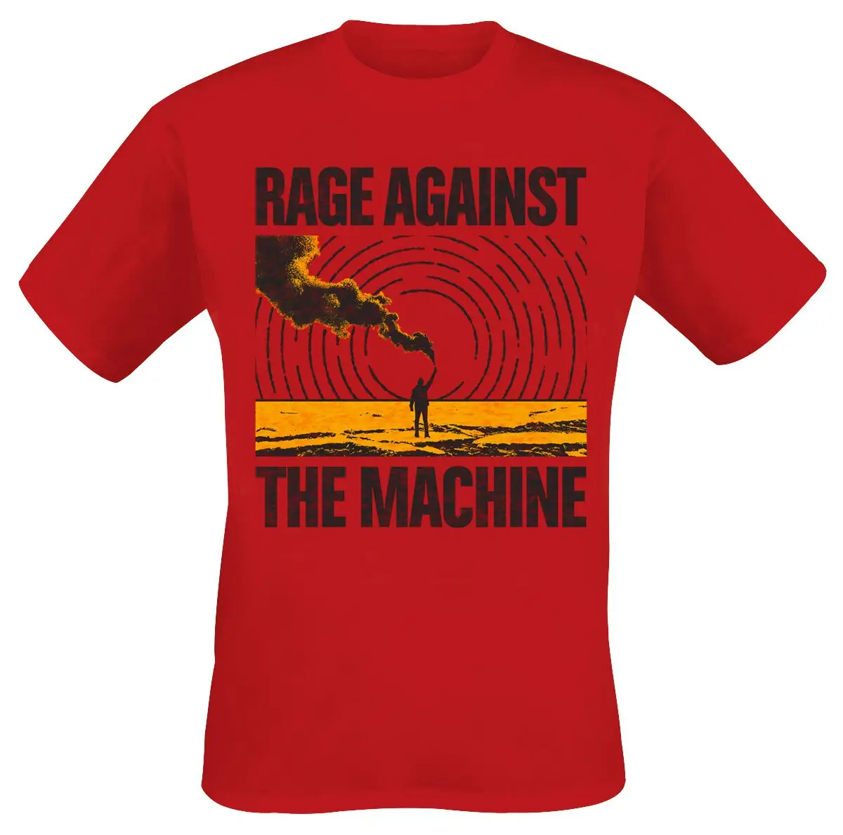 Smoke Signal Rage Against The Machine T-Shirt Men Women Metal Rock Band Graphic Tee 100% Cotton Summer Streetwear Top