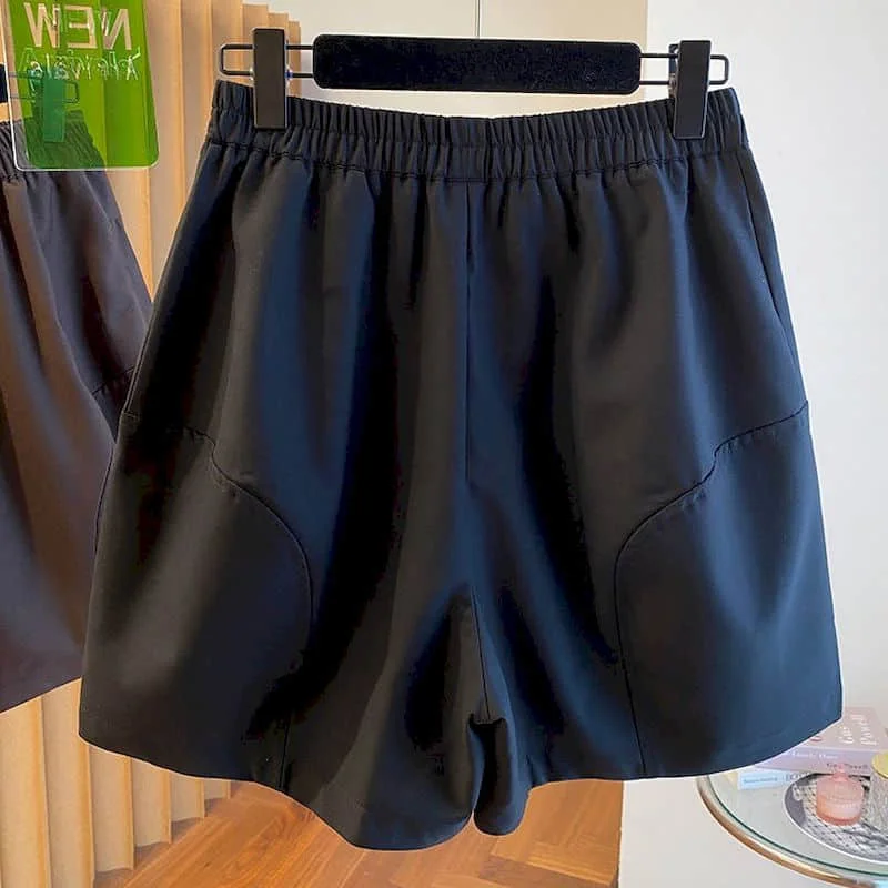 Basic A-Linie Shorts für Frauen Sommer Verkauf koreanischen Stil Retro lässig Hot pants Minimalismus elastische Taille Jogging hose Frauen Kleidung