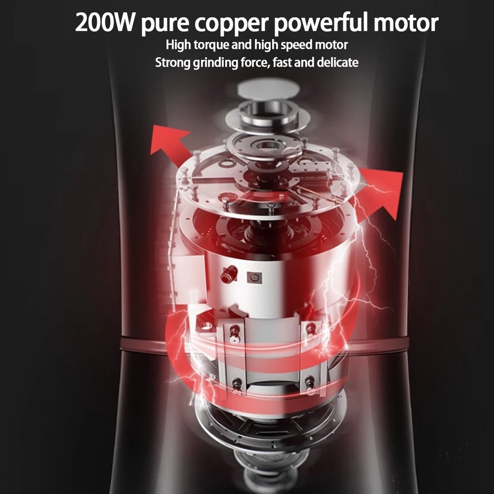 다기능 전기 커피 원두 분쇄기 스테인리스 스틸 250W 향신료 블렌더 곡물 분쇄기 전기 건조 허브 분쇄기