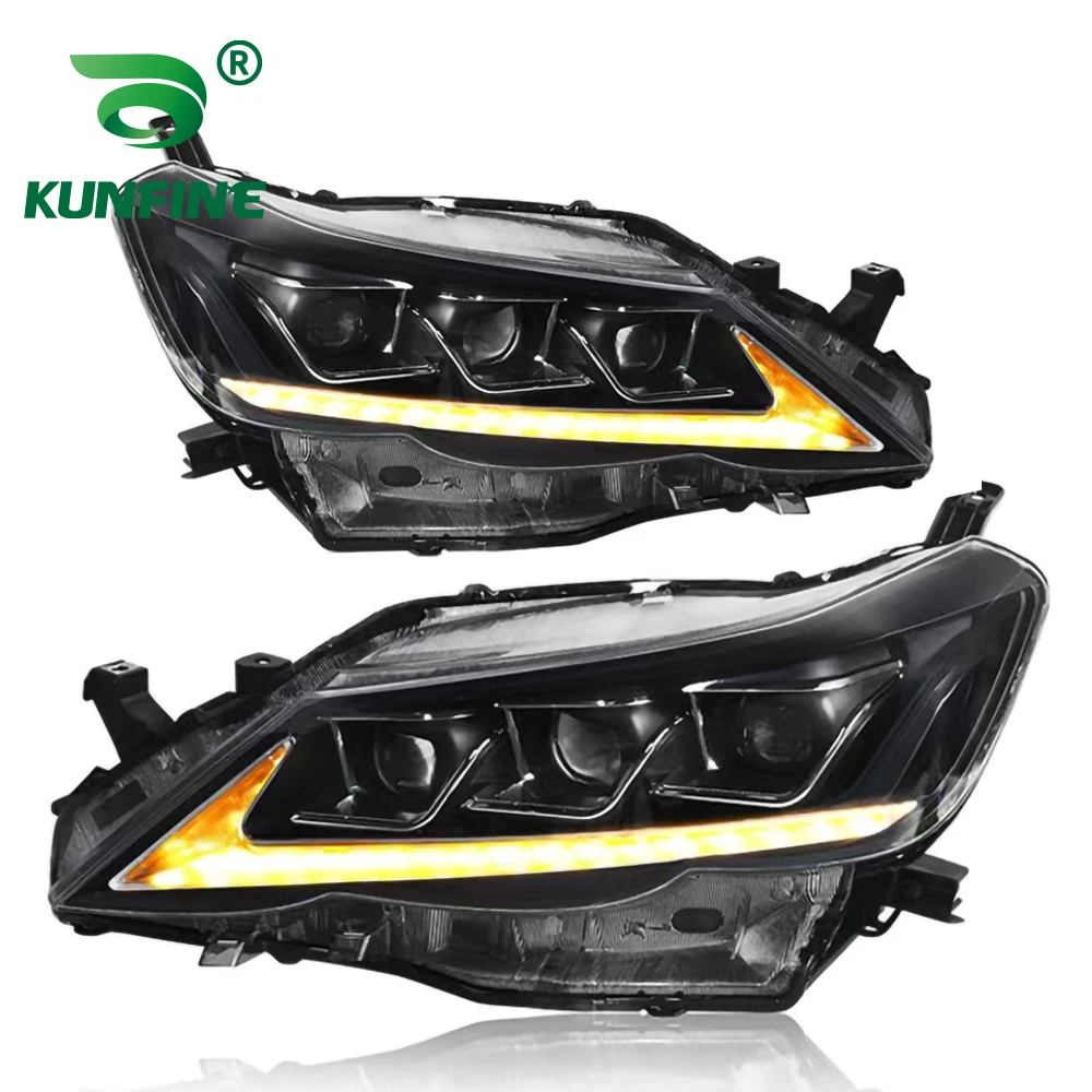 

Pair of Car Styling Car Headlight Assembly For Toyota REIZ 2010-2013 LED Head Lamp Car Tuning Light Parts Plug And Play