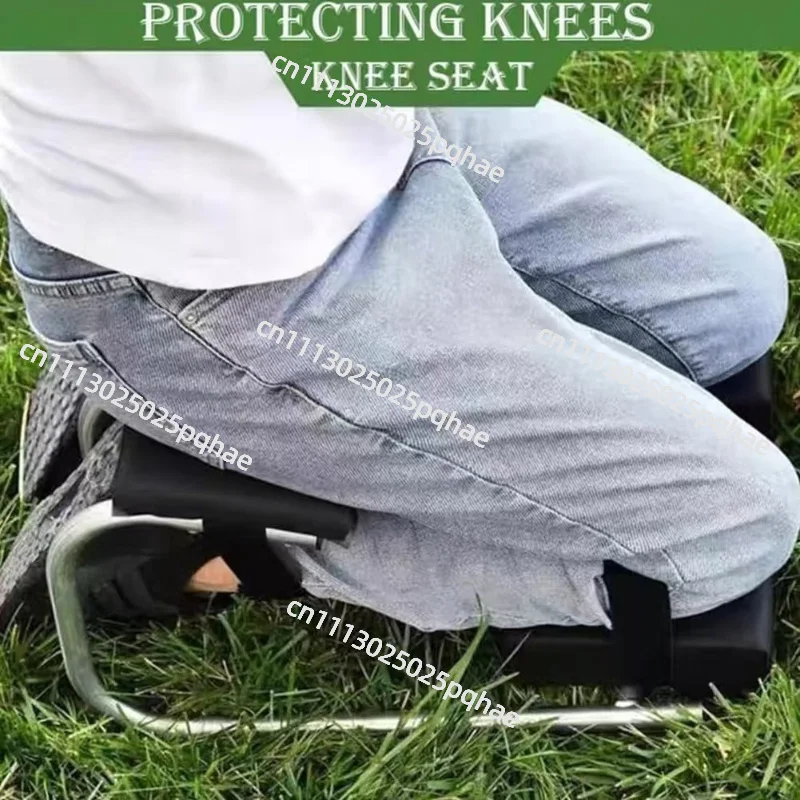 Portable Garden Kneeler Seat Chair  Kneeling Support Pad Labor-Saving Tool Wearable Foam Knee Pad  Mat Cushion