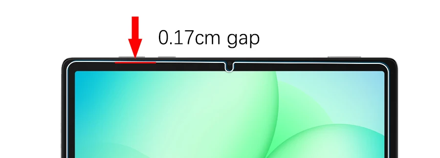 Für Samsung Galaxy Tab A11 Plus A11+ Displayschutzfolie aus gehärtetem Glas auf Galaxy Tab A11 8,7 Zoll 2025 9H Filmzubehör – Detail 3