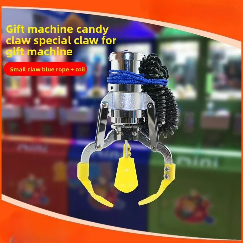 Coin Operated Candy Claw Machine with Coil for Snacks Toys Keychains Wholesale Coin Operated Games