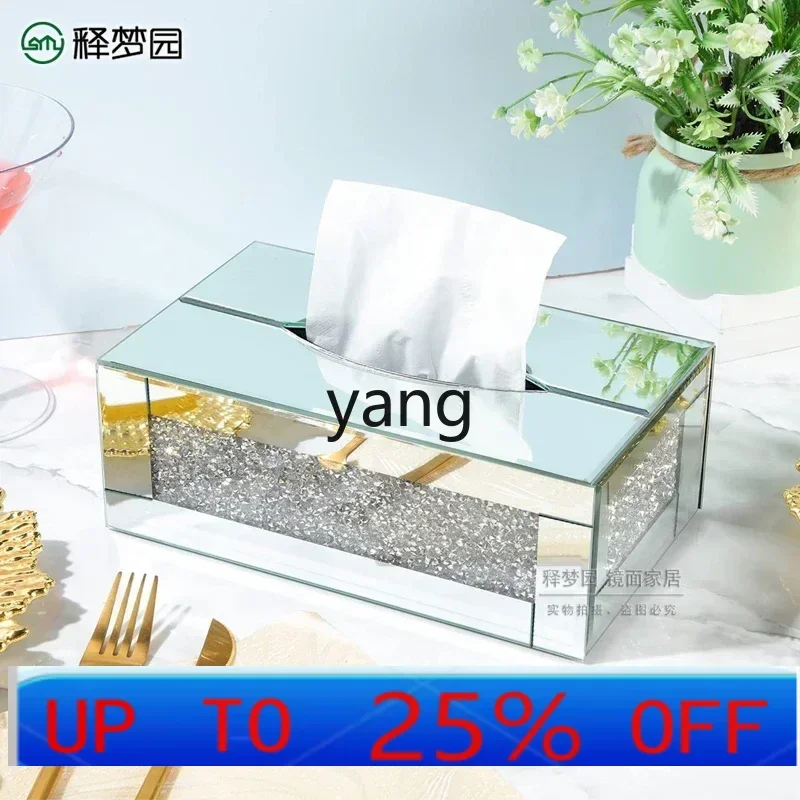 

lmm living room high-end light luxury creative napkin paper box coffee table paper box