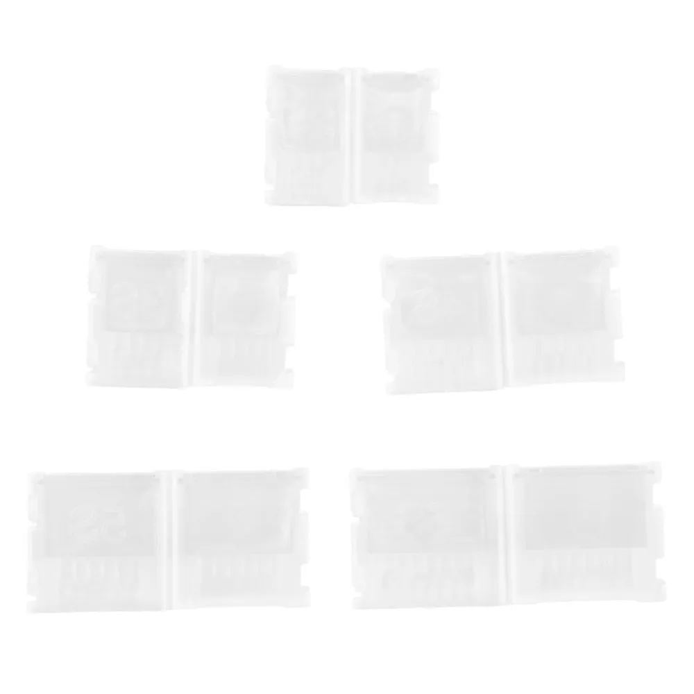 

100 Pcs 2S-6S AB Clip White Clip Lock Balanced Plug Protector Ergonomic Design AB Clip Buckle Balanced Head