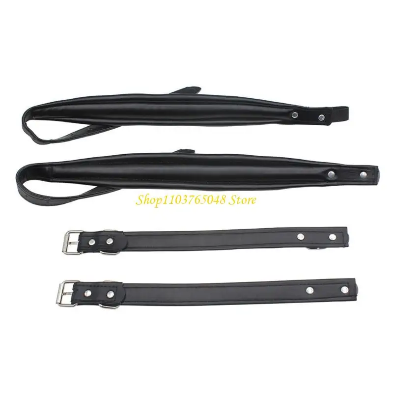 

R53E Профессиональный кожаный ремень-аккордеон из искусственной кожи, универсальные кожаные ремни, прочные