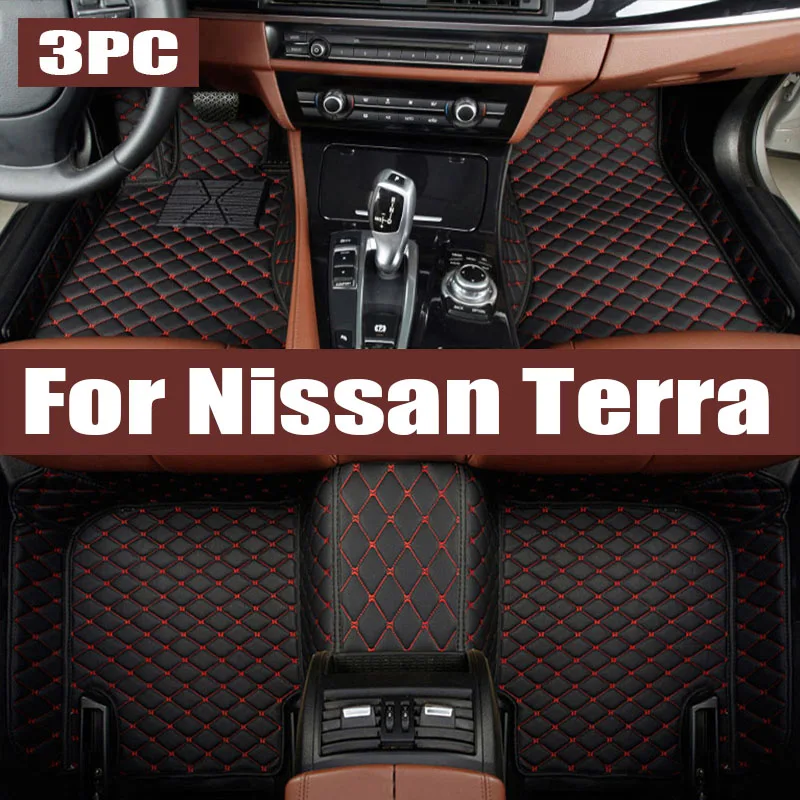

TPE Custom Car Floor Mats For Nissan Terra 2018 2019 2020 Waterproof Carpet Auto Interior trunk mat