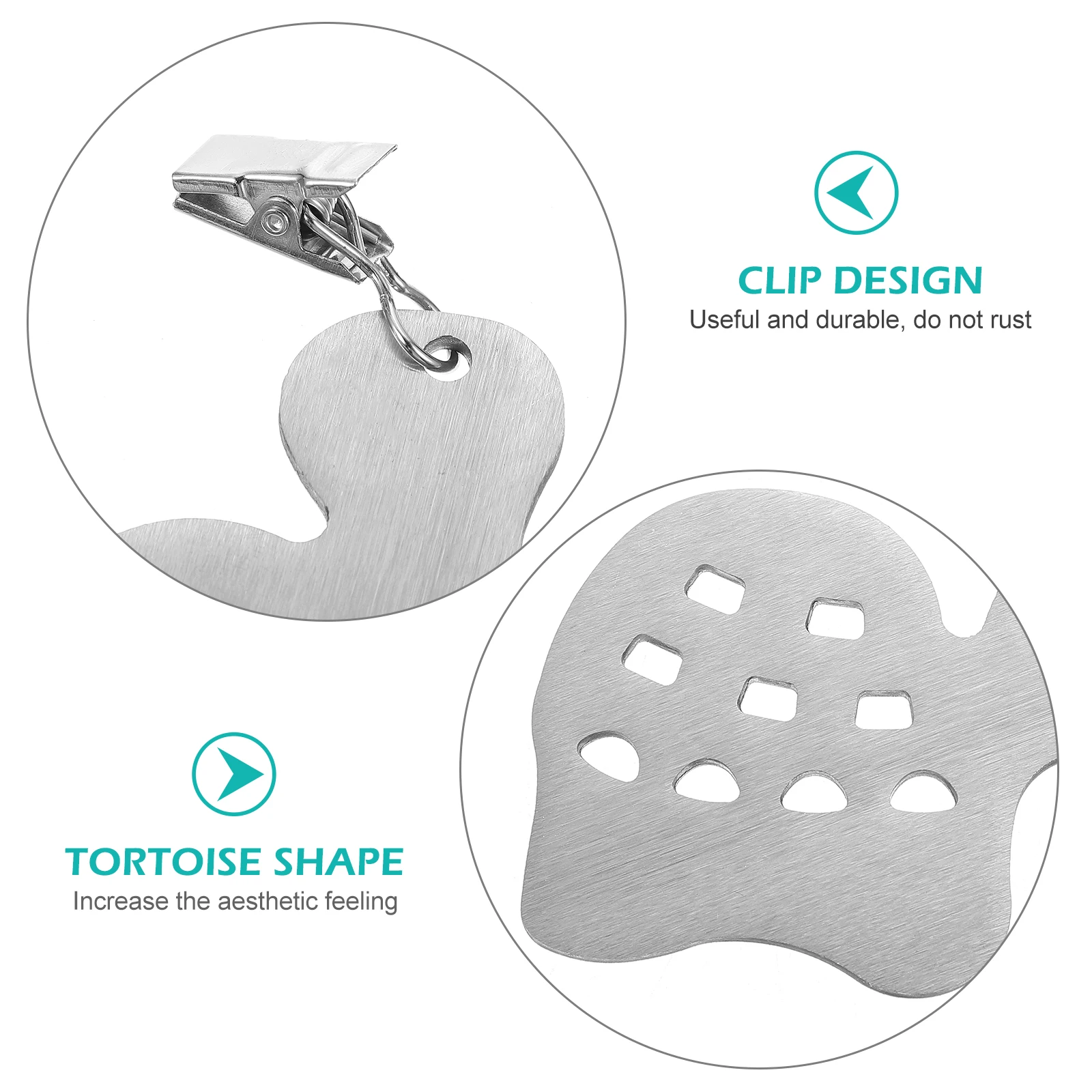 

Stainless Steel Non Rust Picnic Wedding For Table Cover Party Buffet Clips Table Clips For Tablecloth Cover Clamp