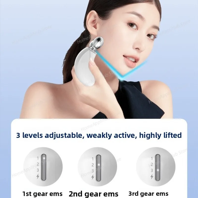 

Ролик для лица, лифтинг кожи, подтягивающий массажер для лица, косметическое устройство, лифтинг для лица, устройство для подтяжки шеи, микротоковый