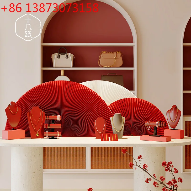 

Восемнадцать бумажных органомов, бумажный веер, китайский стиль, ремесленный вентилятор для фотосъемки, украшение для окна, съемка, креативный орнамент, дисплей