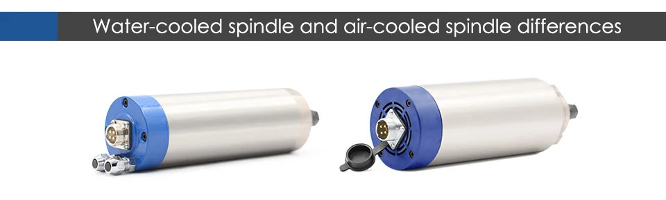 G-Penny 800W wassergekühlter CNC-Spindelmotor 110V/220V ER11 24000RPM 400Hz 65×195mm 4 Lager für Holz-, ABS- und Aluminiumgravur – Detail 8