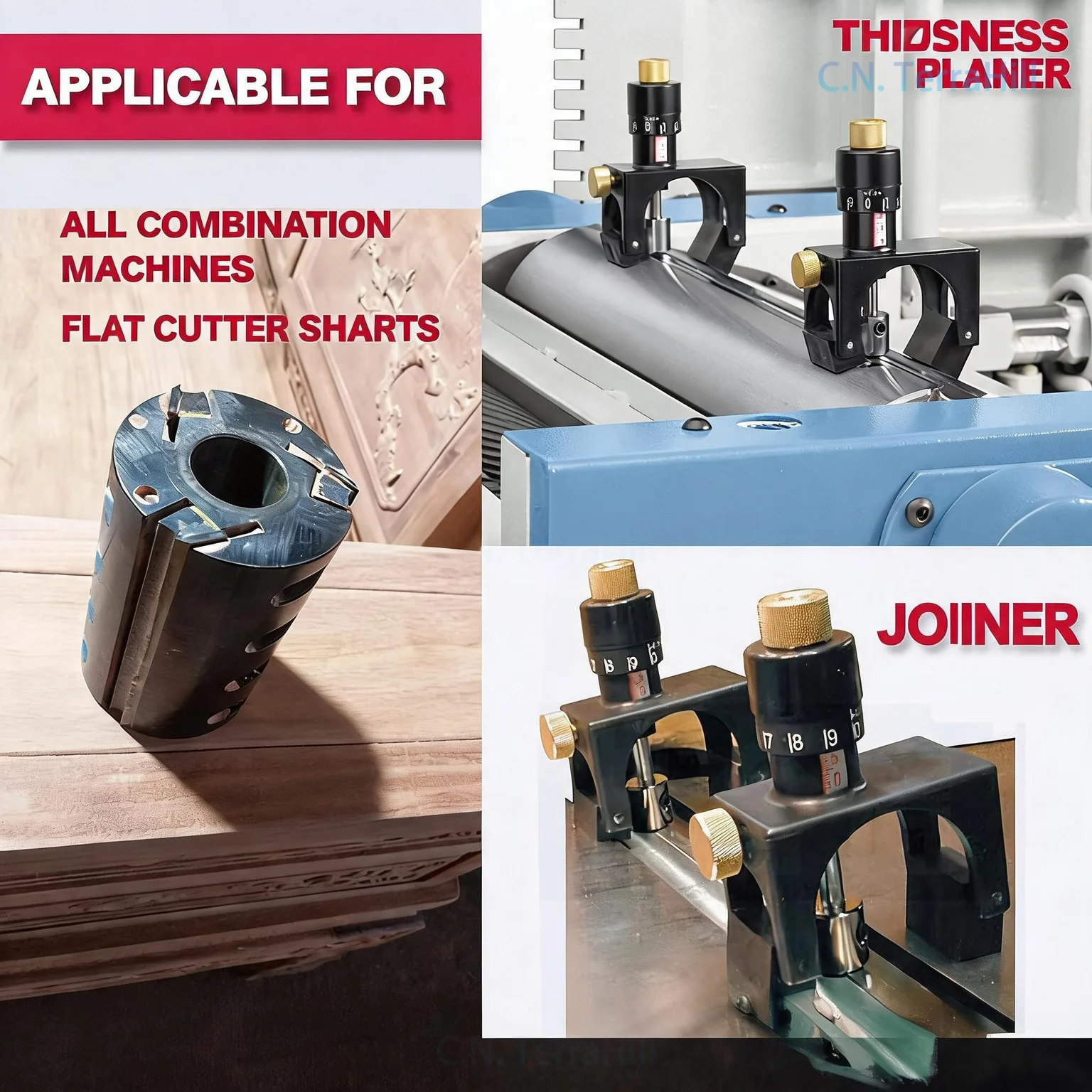 Woodworking Jointer Blade Setting Tool, Planer Knife Alignment Positioning Gauge for Precision Blade Adjustment