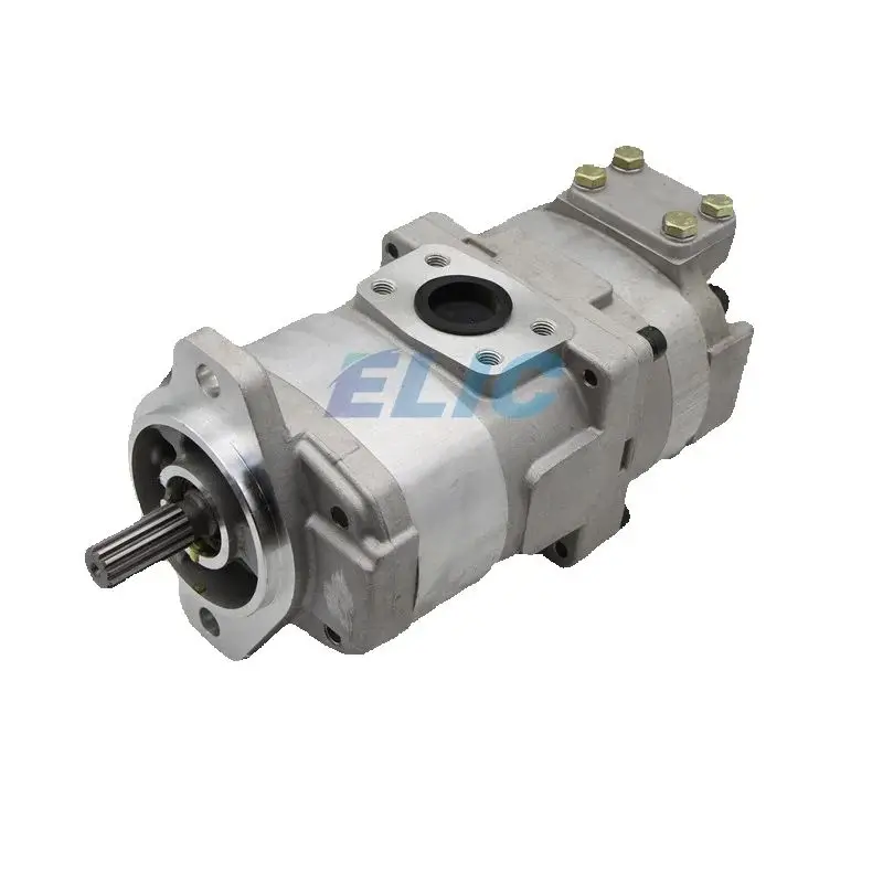 

Wa470-3E Double 705-52-40280 Wheel Loader Wa500-1-A Hydraulic Pump 705-52-31130 Gear Pump For Komatsu