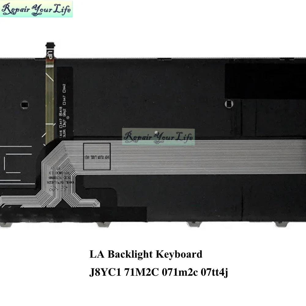 PT-BR บราซิลพจนานุกรมละตินแป้นพิมพ์โน้ตบุ๊คสำหรับ Dell Inspiron 15-5555 5557 5558 5559 5545 5547 5548 071m2c 0TTRTV 07tt4j 7tt4j 71M2C