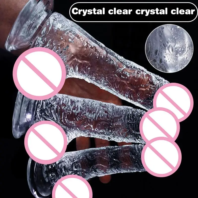 [TG823]Realistic Dildo Female Masturbation G-spot Vagina Simulation Massager With Strong Suction Cup Sex Toys For Women view 3