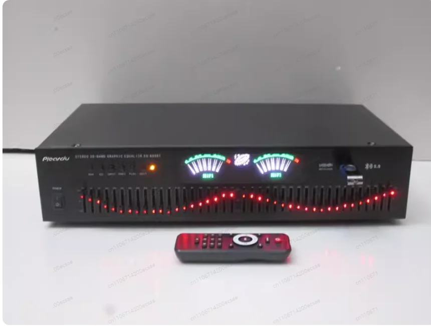40-Band HIFI Graphic Equalizer | 5.0 Lossless Bluetooth Home Stereo EQ Tuner with 4 Audio Cables