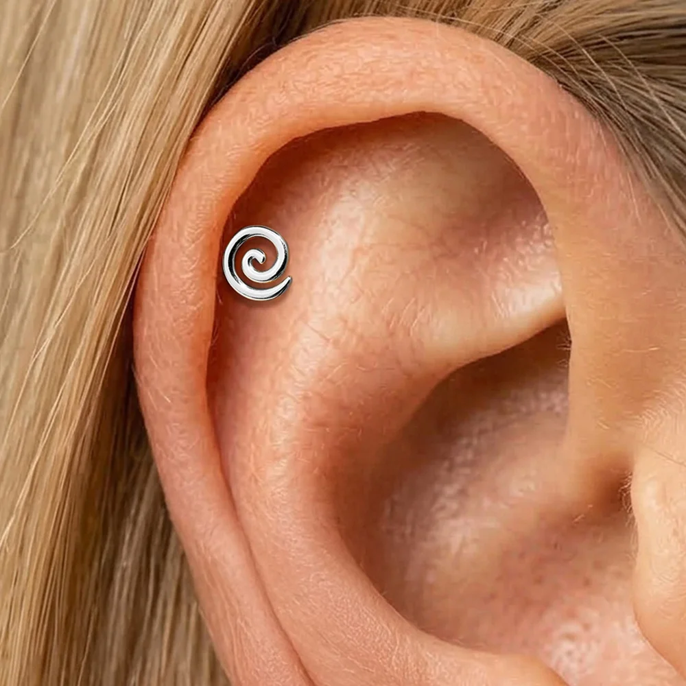 AIDE 925 Sterling Silver 16G S - Body Jewelry Hypoallergenic recension och pris
