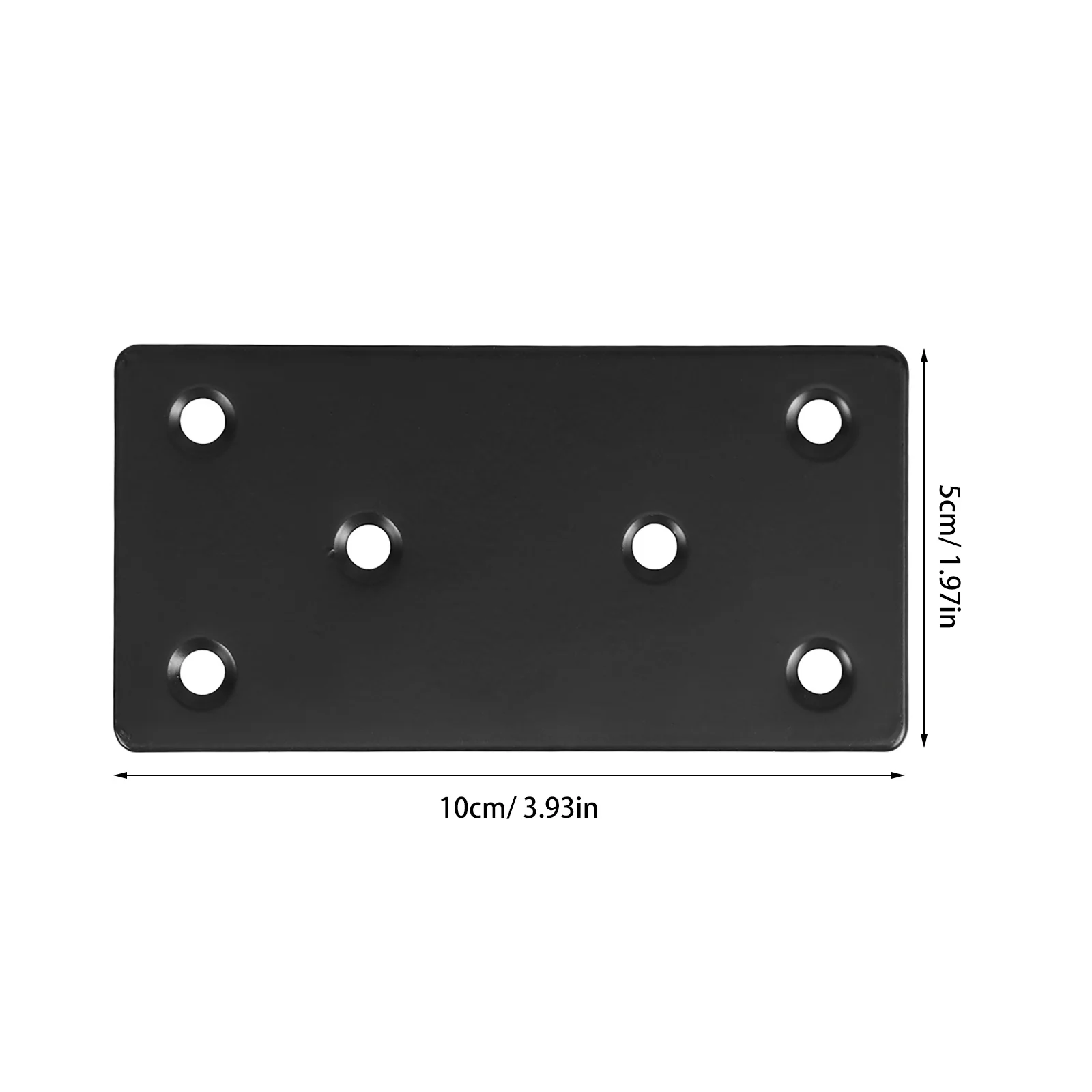 5 szt. Metalowe wsporniki kątowe do mebli, narożniki do szafek, półek, do zawieszania na ścianie, do nóg stołów, stalowe wsporniki półek