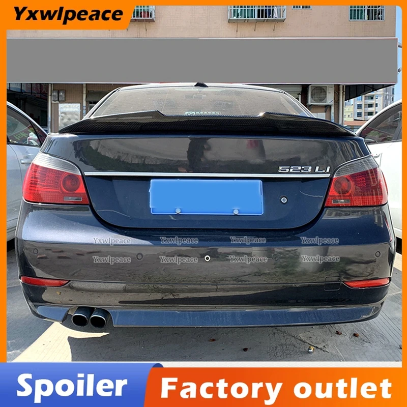 

PSM Style Carbon Fiber/ABS Rear Trunk Spoiler for BMW 5 Series E60 520 525 528 2004 2005 2006 2007 2008 2009