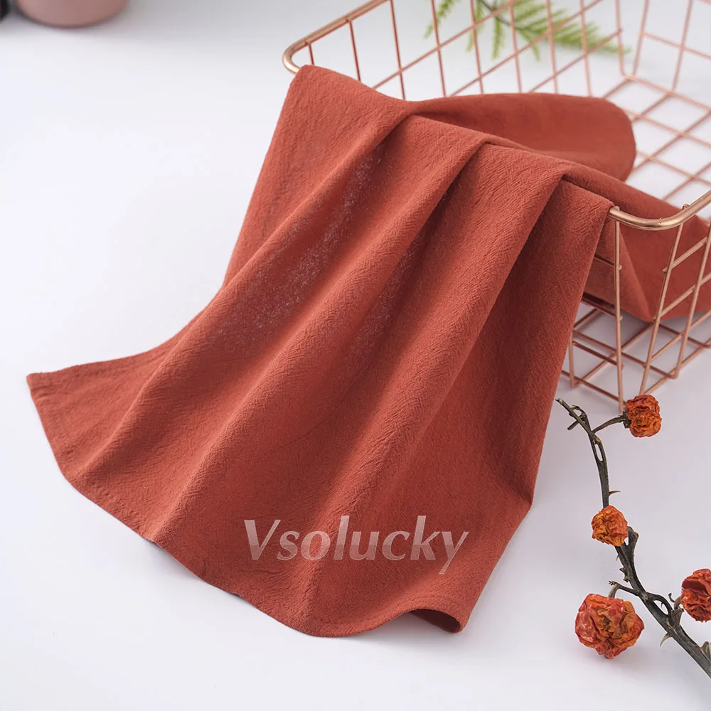 

20pcs 40x40cm Napkins Plain Soft Washed Cotton Dinner Table Napkin Place Mats Tea Towel for Wedding Party Kitchen Home Decor