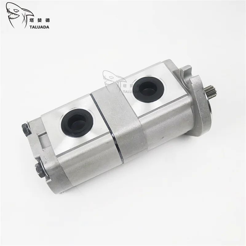 For Gear Pump Hitachi EX100 EX100-5 EX120-1-2 ZAX200 EX200-3 ZAX240 Excavator Parts Hydraulic Gear Pilot Pump Assy 4278696 92180