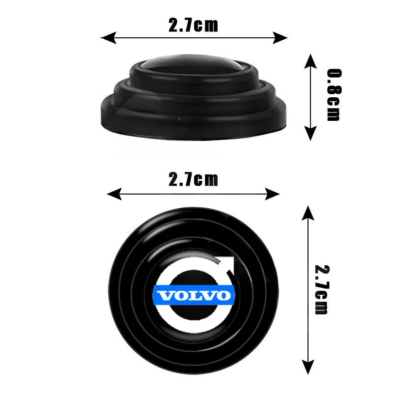 車のドア用の衝撃防止シリコンパッド,衝突防止,防音,ボルボxc60,s60,s80,xc90,v60,xc40,c40,s40用アクセサリー