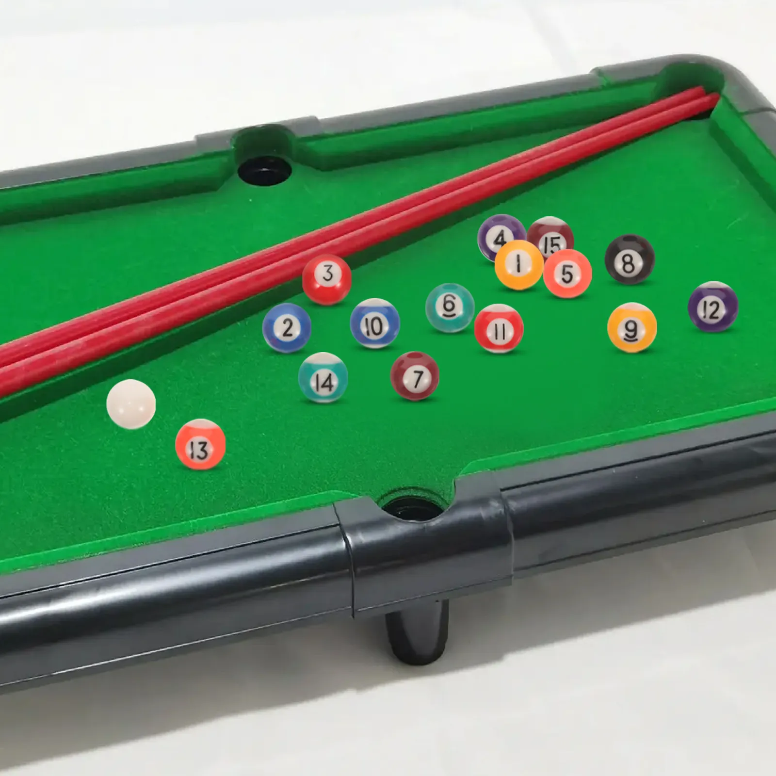 

1Set Resin Billiard Balls Set for Pool Training Wear-Resistant Professional Practice Balls Perfect for Game Room