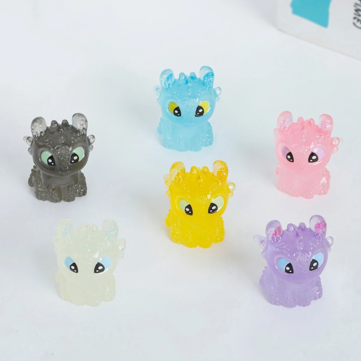 6 قطعة/المجموعة كيفية تدريب دمية التنين الخاصة بك الكرتون أنيمي نموذج سطح المكتب زينة زخرفية الإبداعية سيارة لتقوم بها بنفسك اكسسوارات اللعب