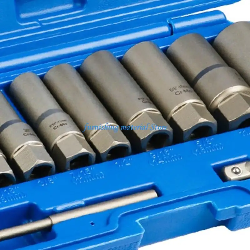 Y5GD Damaged Screw Extractor Drill Bit Set Stripped Screw Extractor For Hexagonal Screws Broken-Bolt Extractor