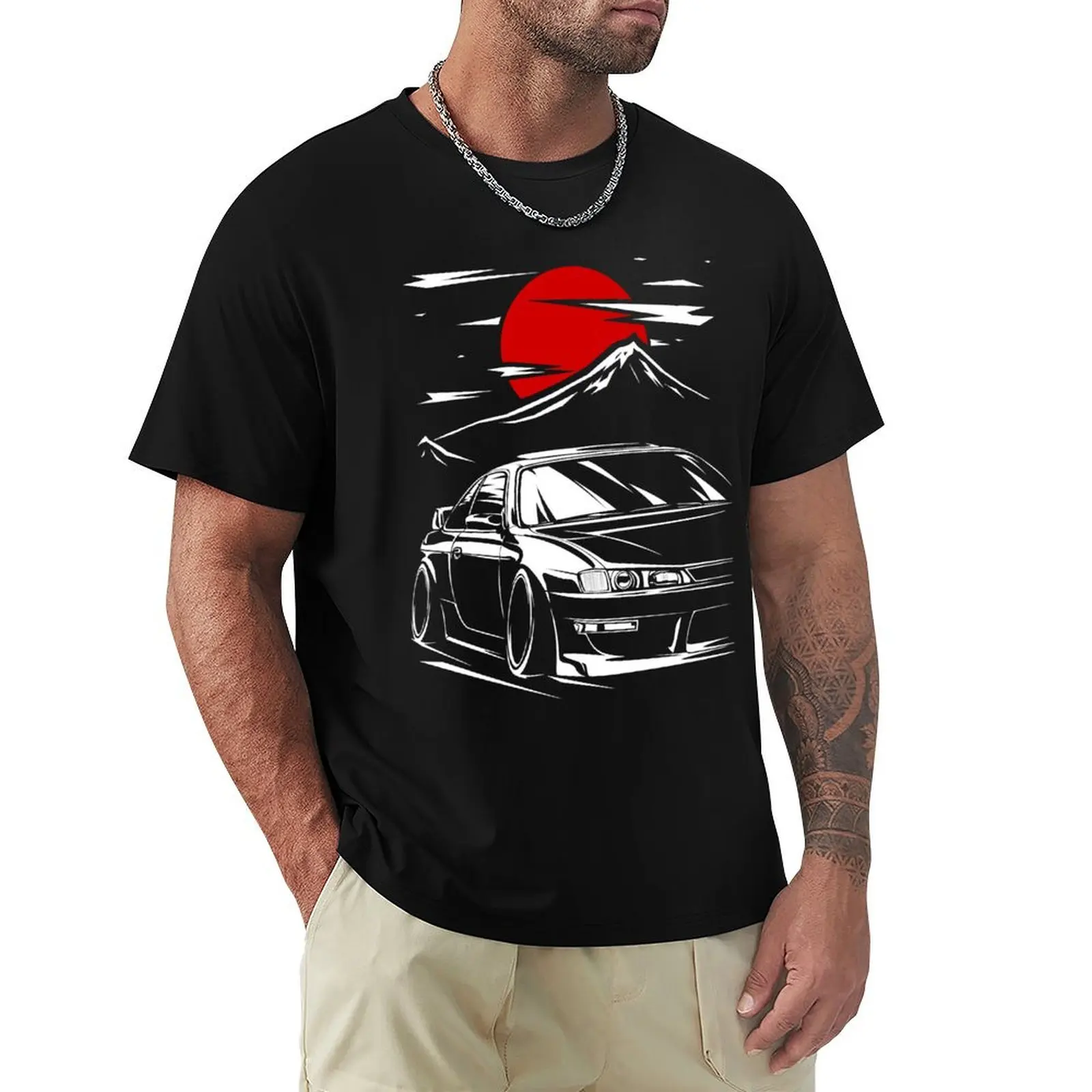 

s14 Kouki Touge T-Shirt sublime korean fashion Aesthetic clothing Men's cotton t-shirt