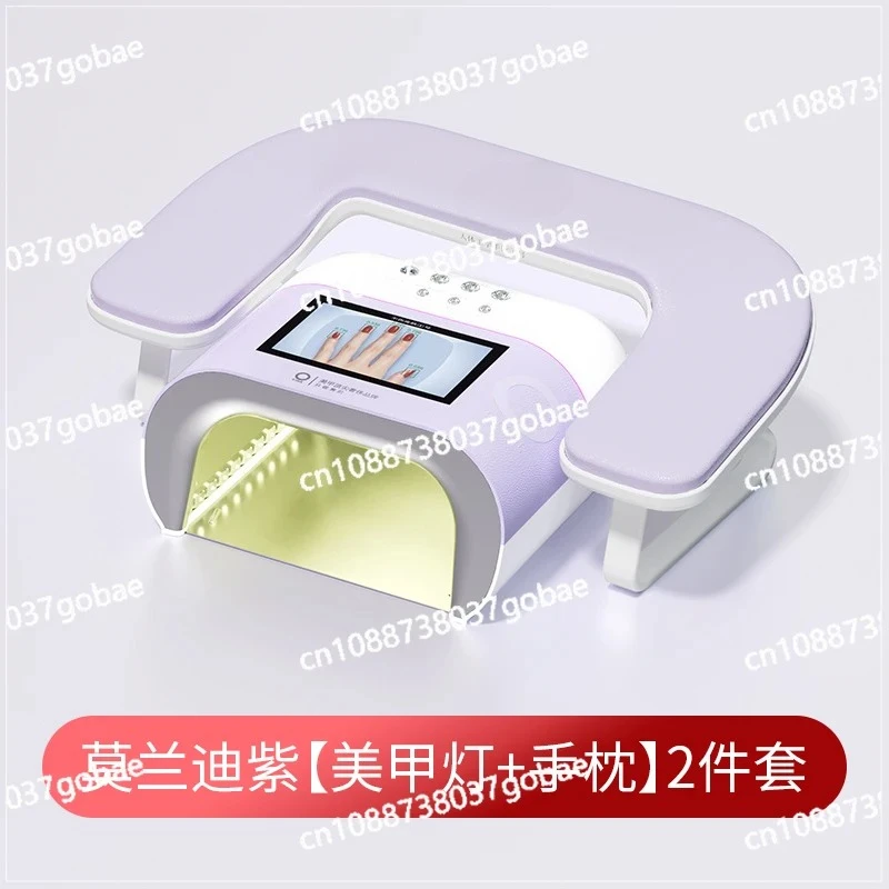 AI nail lights sell well, no dead corners synthetic nail baking lights, no hand injuries, phototherapy lights image 3