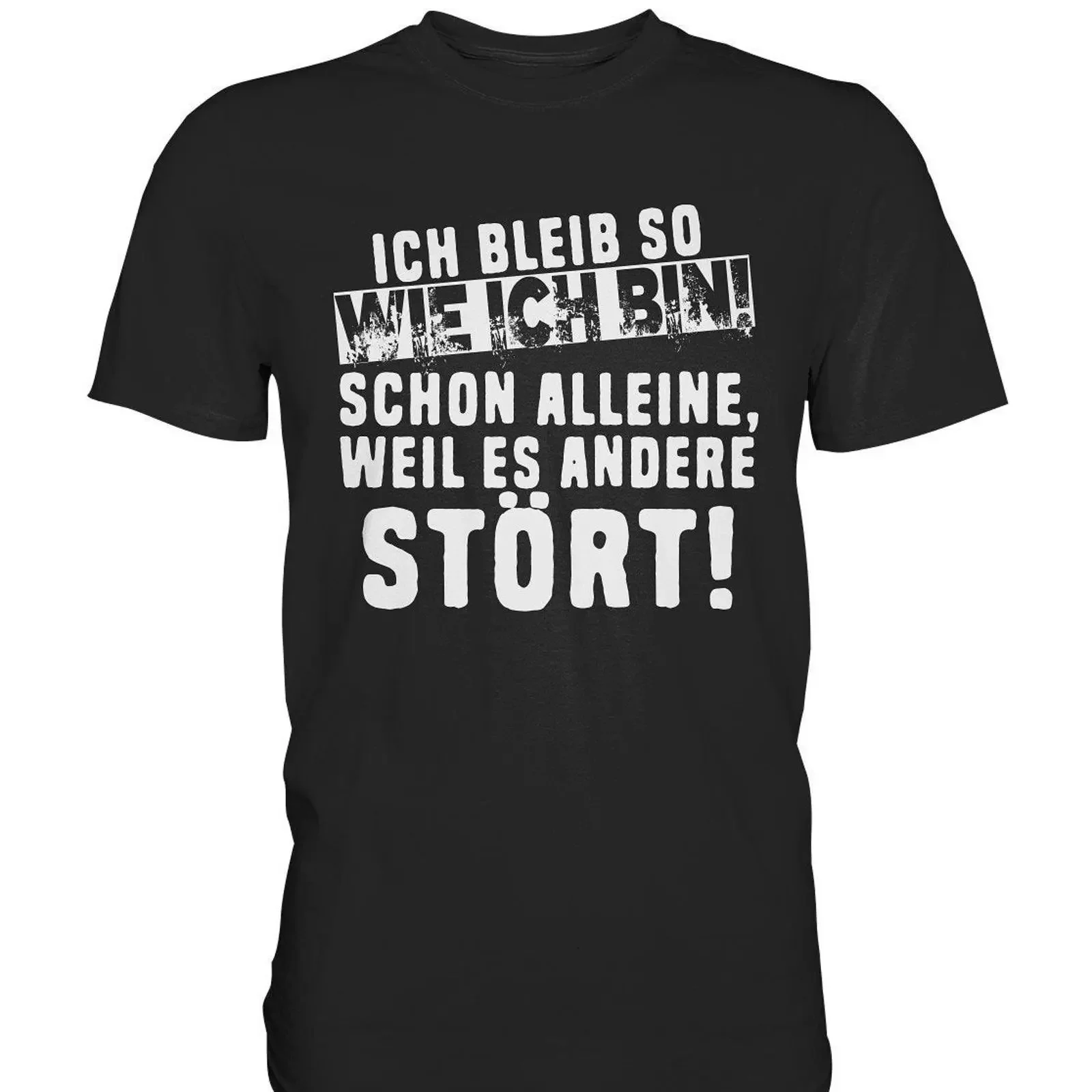 Funny I amp 39 ll stay the way am saying Confident T Shirt Premium vintage Washed Top For Everyday Wear Casual homme