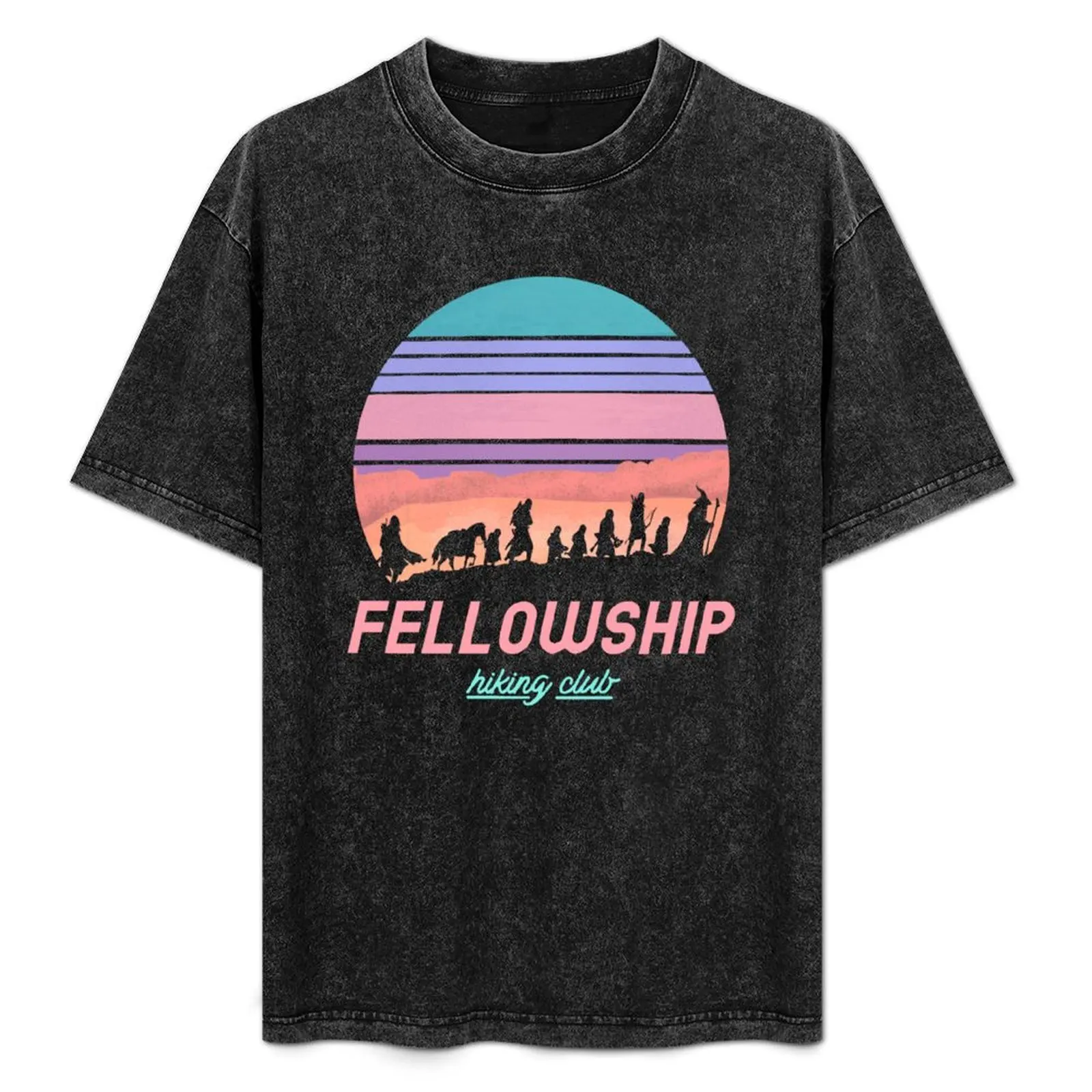 

Fellowship hiking club T-Shirt Fashion Letter Print T-Shirt