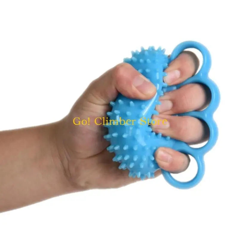 Q84C Fingers Massage Ball Hand Grip Isolation Decompression Rehab Training
