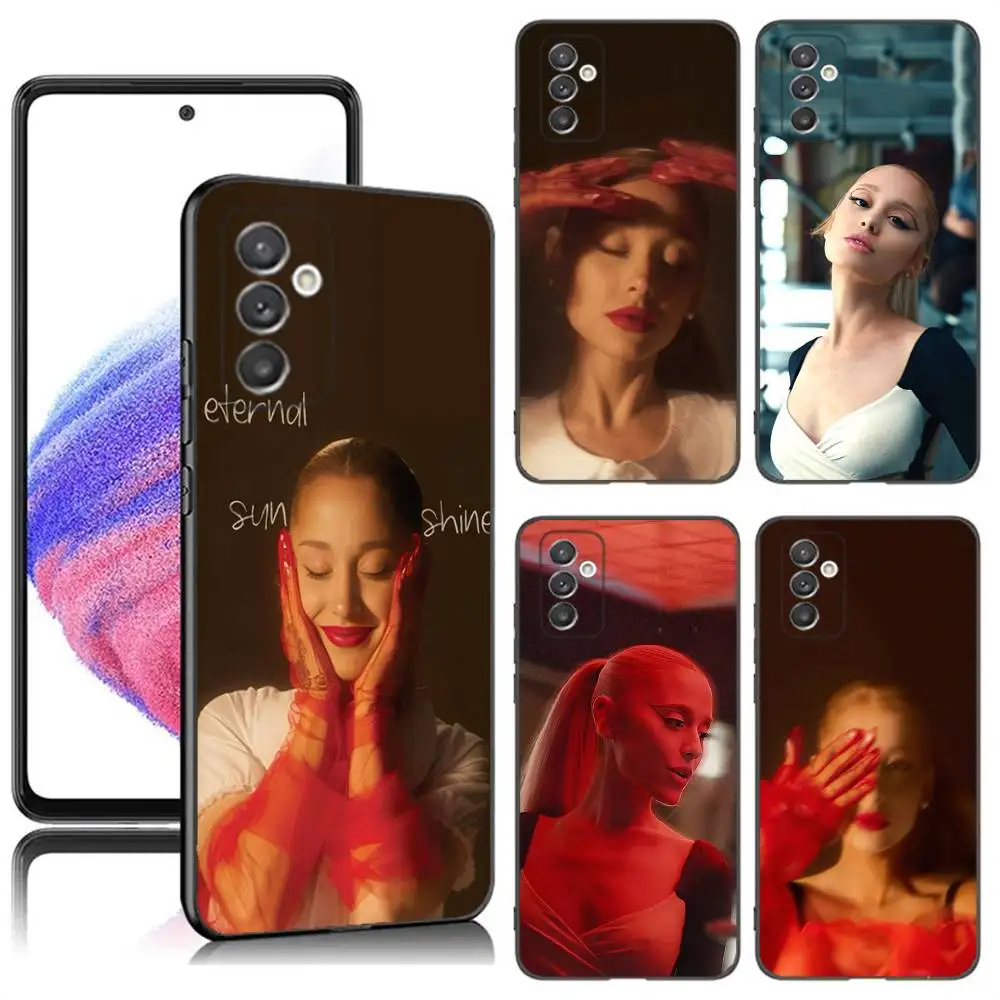 

Yes And A-Ariana Phone Case For Samsung S24,23,22,30,21,10,9,Ultra,Plus,Lite,FE,5G Black Soft Case