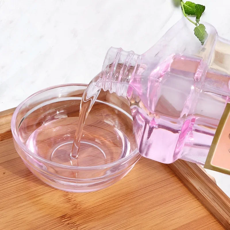 Filles transparent pour masque facial, 1 pièce, acrylique, huile essentielle, salon de beauté, maquillage, outils de soins de la peau