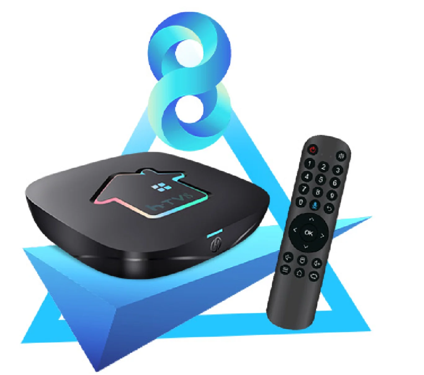 HTV8 100% original Android TV Box