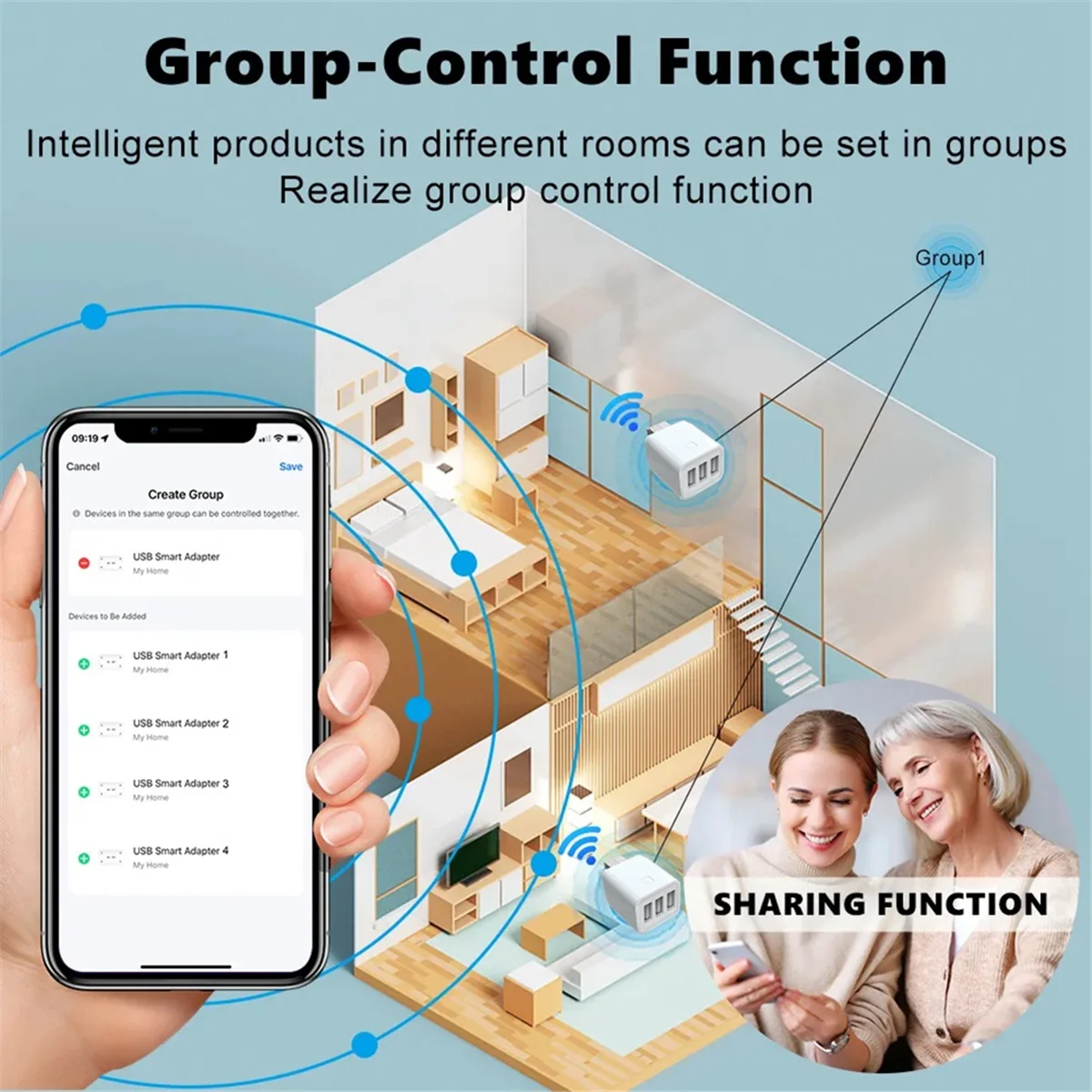 

SWXF Tuya Smart Zigbee 3 USB Adaptor Switch 5V Mini USB Power Adaptor Smart Life Control Via Yandex