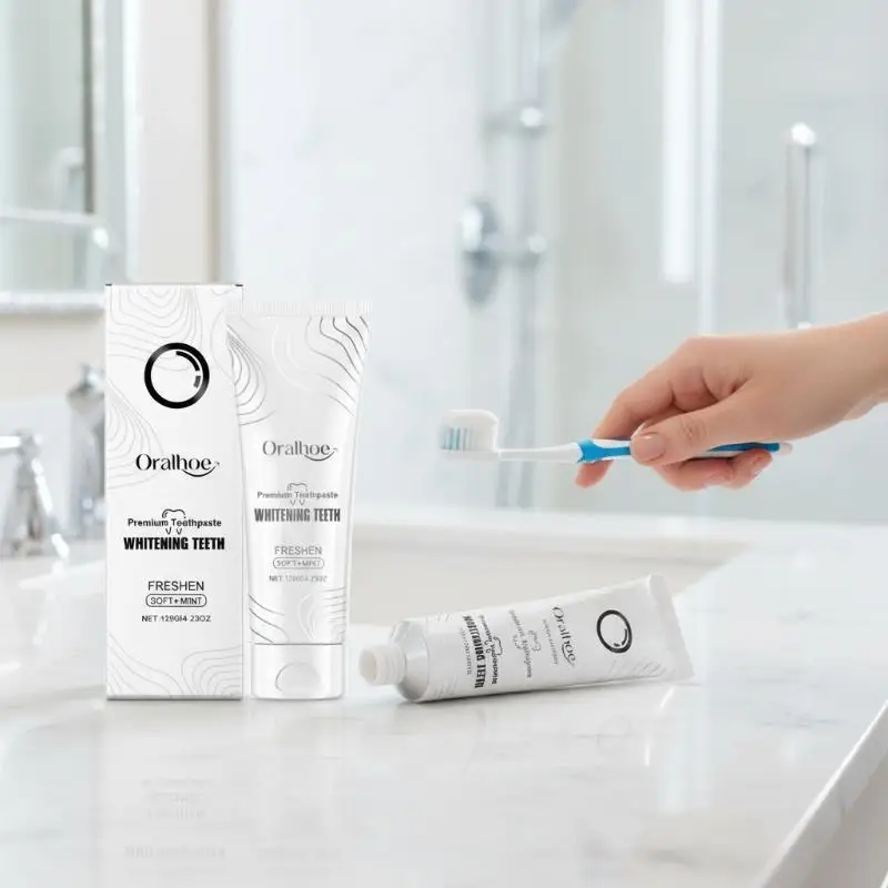 Whitening Toothpaste Remove Plaque Tooth Stains Prevent Tooth Decay Fresh Breath Dental Brighten Oral Cleaning Hygiene Product