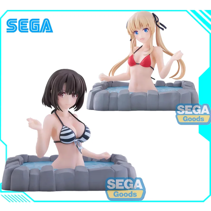 SEGA Original Megumi Kato Eriri Spencer Sawamura FINE Hot Spring Paradise PVC Anime Action Figure Model Collector Toys