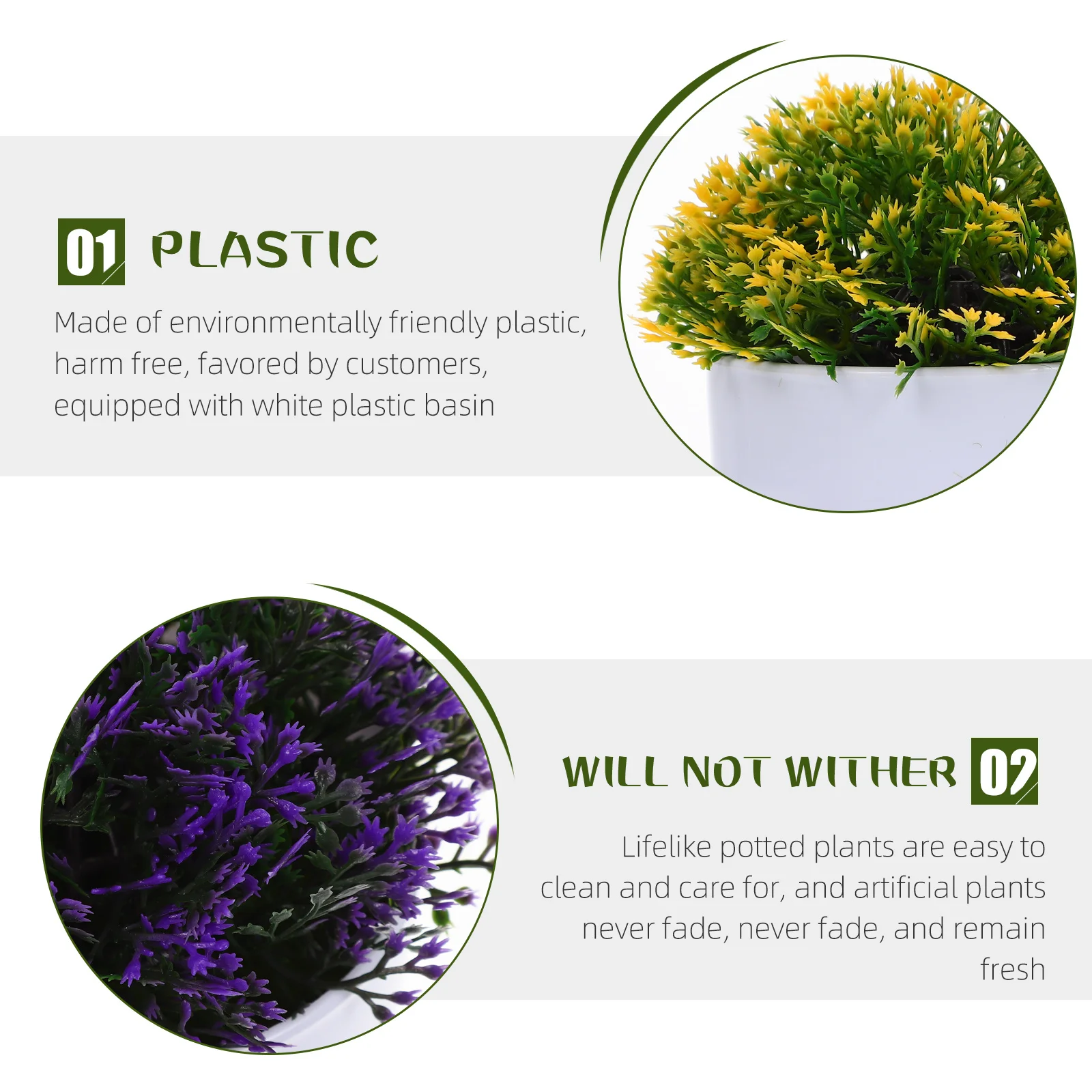 

4Pcs Mini Artificial Fake Potted Bonsai Plants Desktop Home Office Garden Plant Decoration Fake Plant Decor Bonsai Adornment