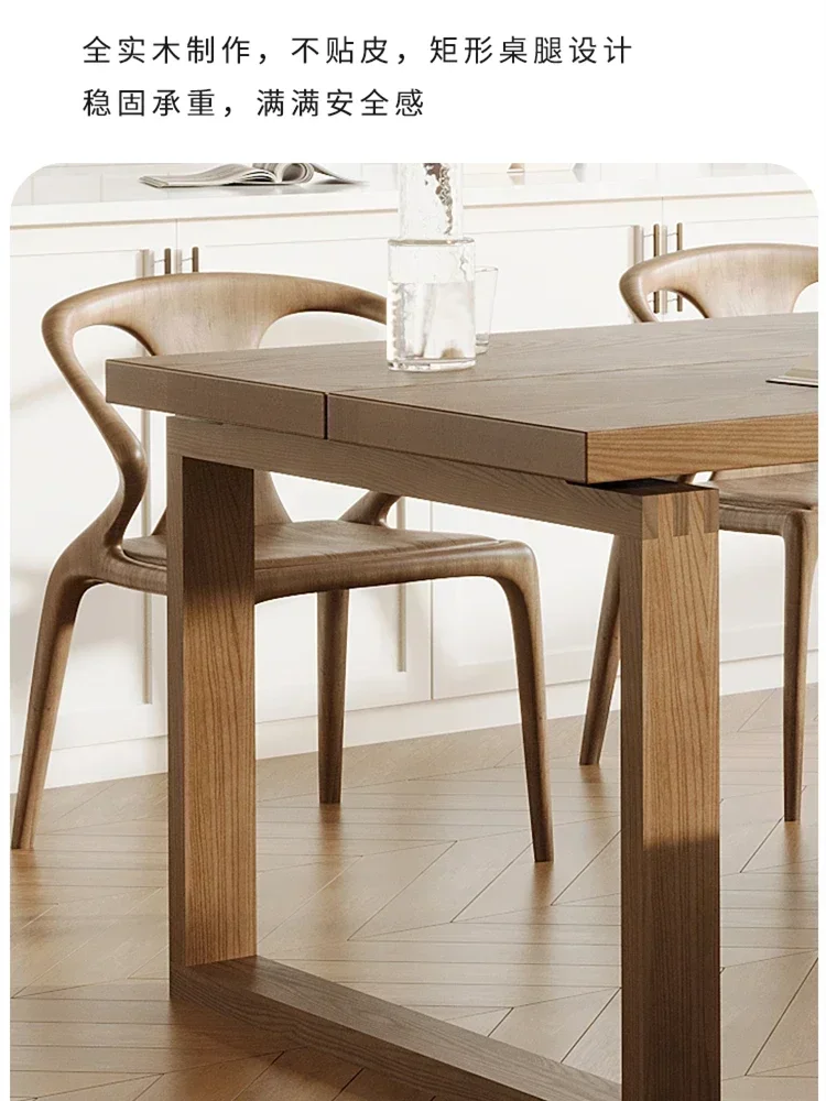 New Chinese style solid wood dining table