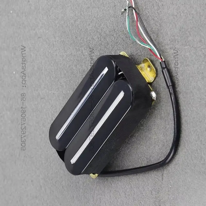 Xujun1105641611  Electric Guitar Pickup Double Coil Small Double Track Large Double Gauge Pickup Modified DIY Upgrade