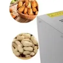 Máquina tostadora de maní eléctrica comercial, máquina tostadora de nueces de anacardo tostadas con arroz y castañas