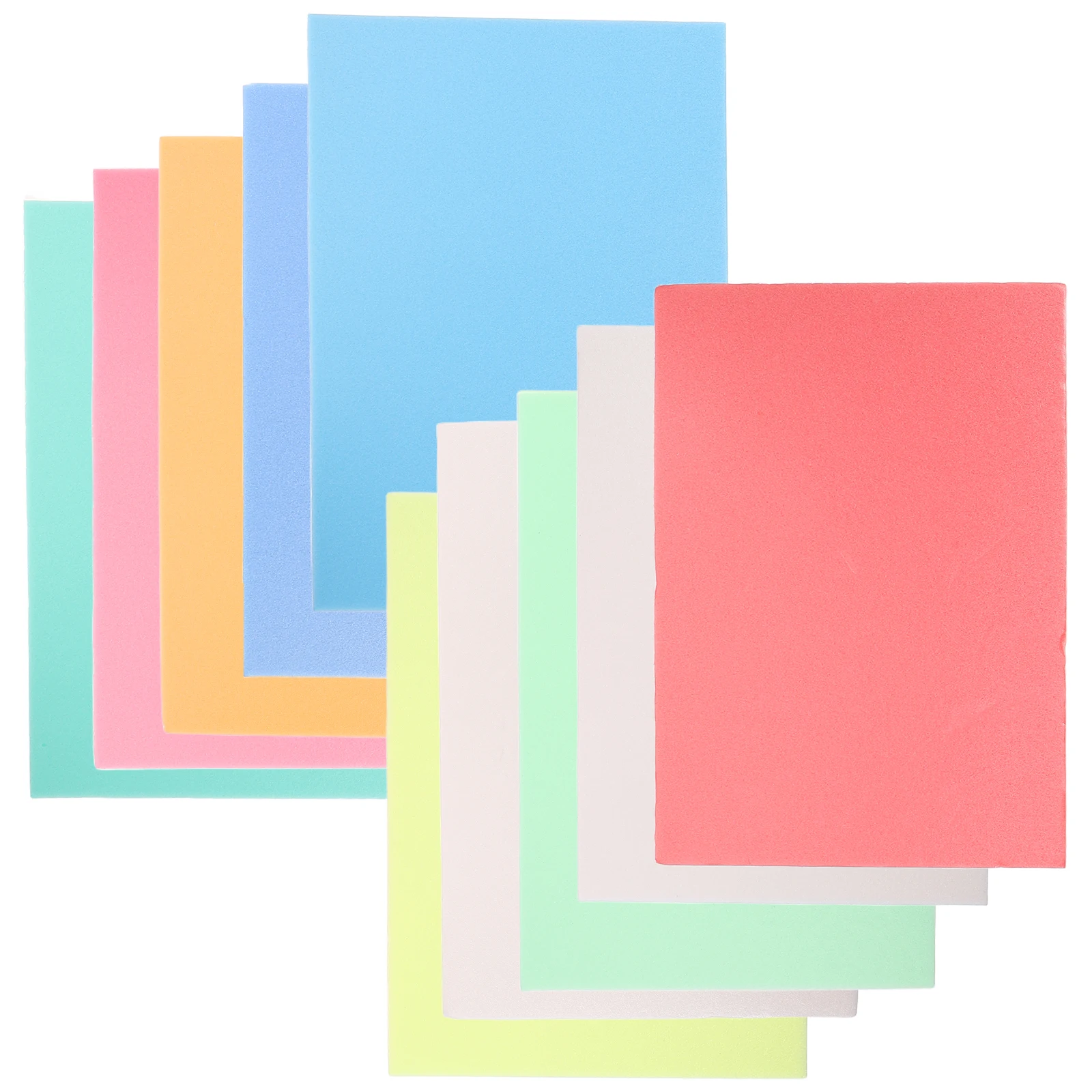 Impressora de estoque de cartão de papel A4 de 10 unidades C #   Arte Materiais Espuma Cor Origami Preto para Artesanato