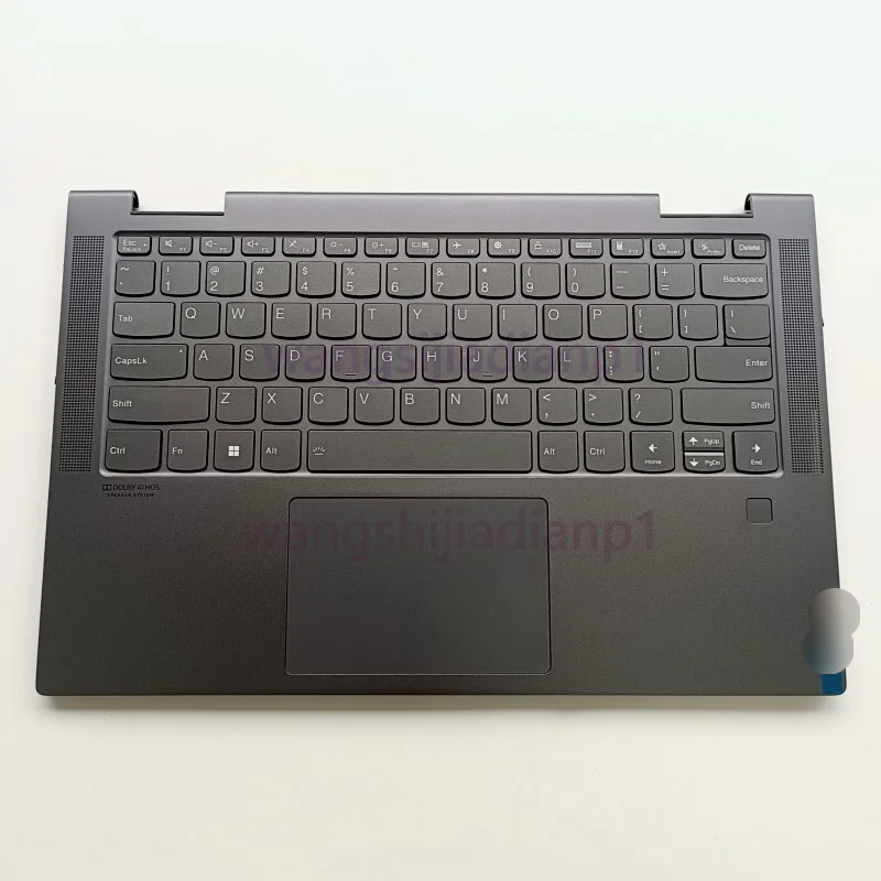 New for Lenovo YOGA 7 14ITL5 C case backlit keyboard palm rest, gray 5CB1A16224