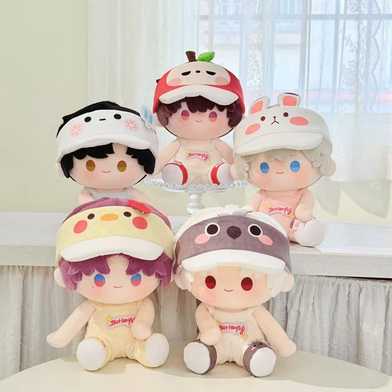 

20/40cm Cute Plush Idol Doll Clothes Animals Sport Set Kawaii Dress Up Doll Clothes Accessories Fans Girls Collection Gifts