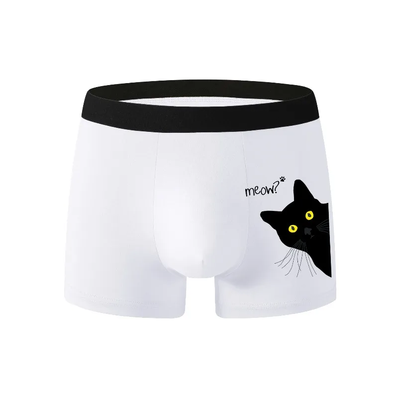 

Лето 202, новое мужское нижнее белье, удобные простые облегающие треугольные шорты-боксеры, мужские быстросохнущие шорты