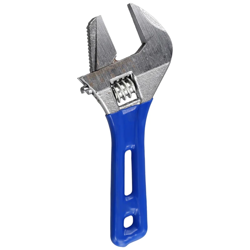 

Classy-Adjustable Wrench Universal Spanner Bathroom Wrench Household Large Open Plumbing Repair Tools 8Inch